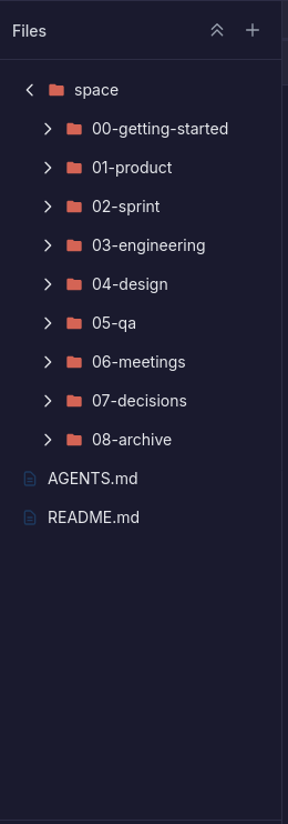 Workspace Panel